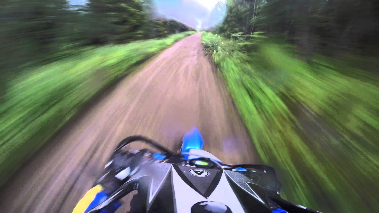 Husaberg Fe 650 08 Gravel track Riding