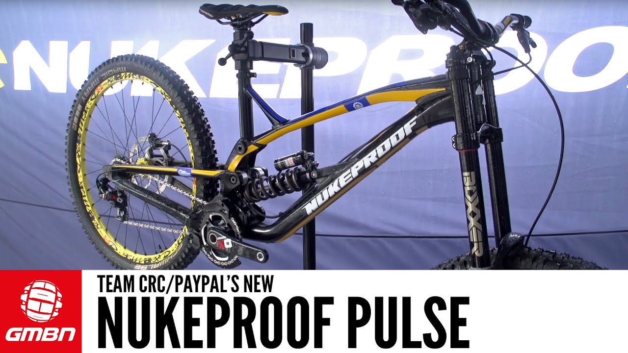 Team CRC/PayPal's NEW Nukeproof Pulse Downhill Bike