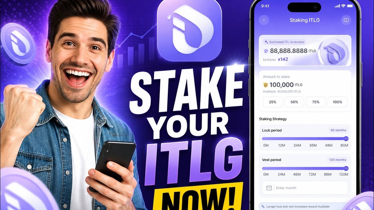 STAKE IT. SCALE IT. DOMINATE WITH ITLG 🚀