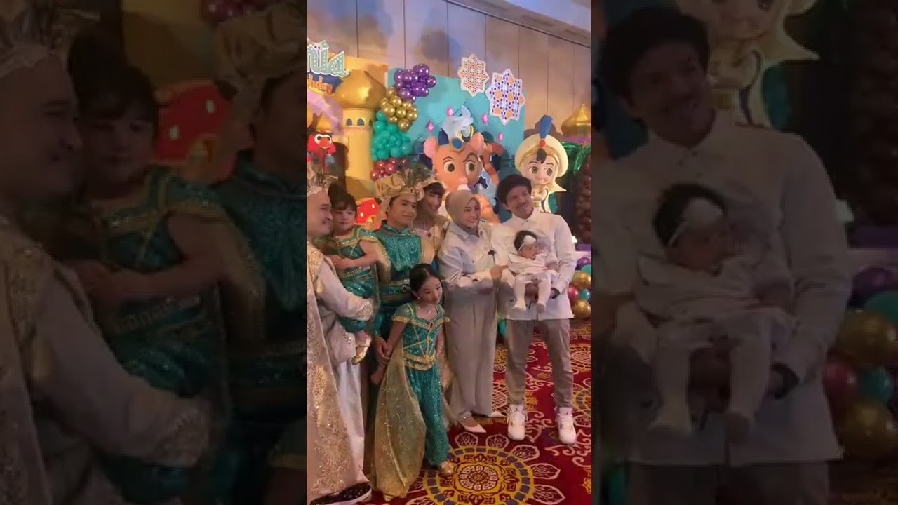 KEMERIAHAN ULANG TAHUN THALIA & THANIA!! | The Onsu Family #shorts #theonsufamily #theonsu