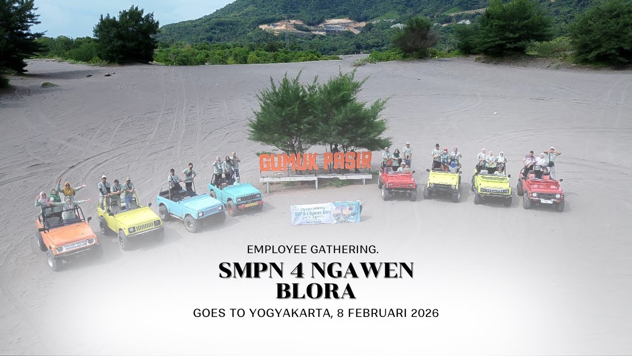 EMPLOYEE GATHERING SMPN 4 NGAWEN GO TO YOGYAKARTA BERSAMA BERLIAN TOUR || 8 FEBRUARI 2026