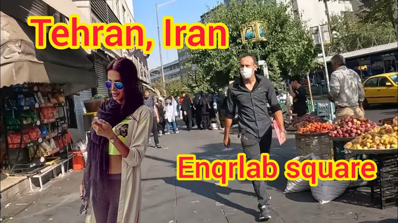IRAN, Tehran - Enqelab square