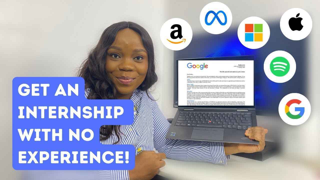 HOW TO GET AN INTERNSHIP WITH NO EXPERIENCE