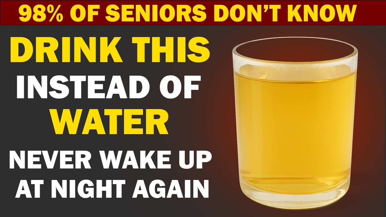 Over 60? Can&rsquo;t Sleep Through the Night? Drink THIS Instead of Water for Instant Deep Sleep