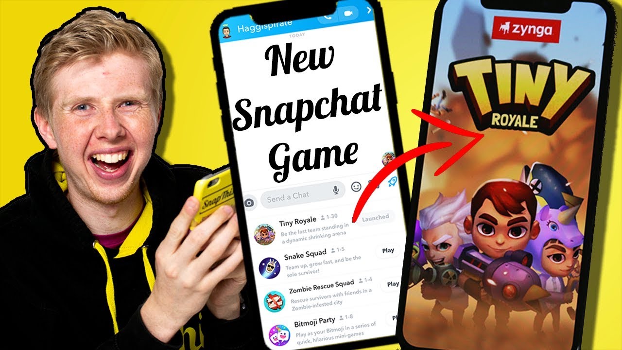 How to Find and Play Tiny Royale (Snapchat Battle Royale Game)