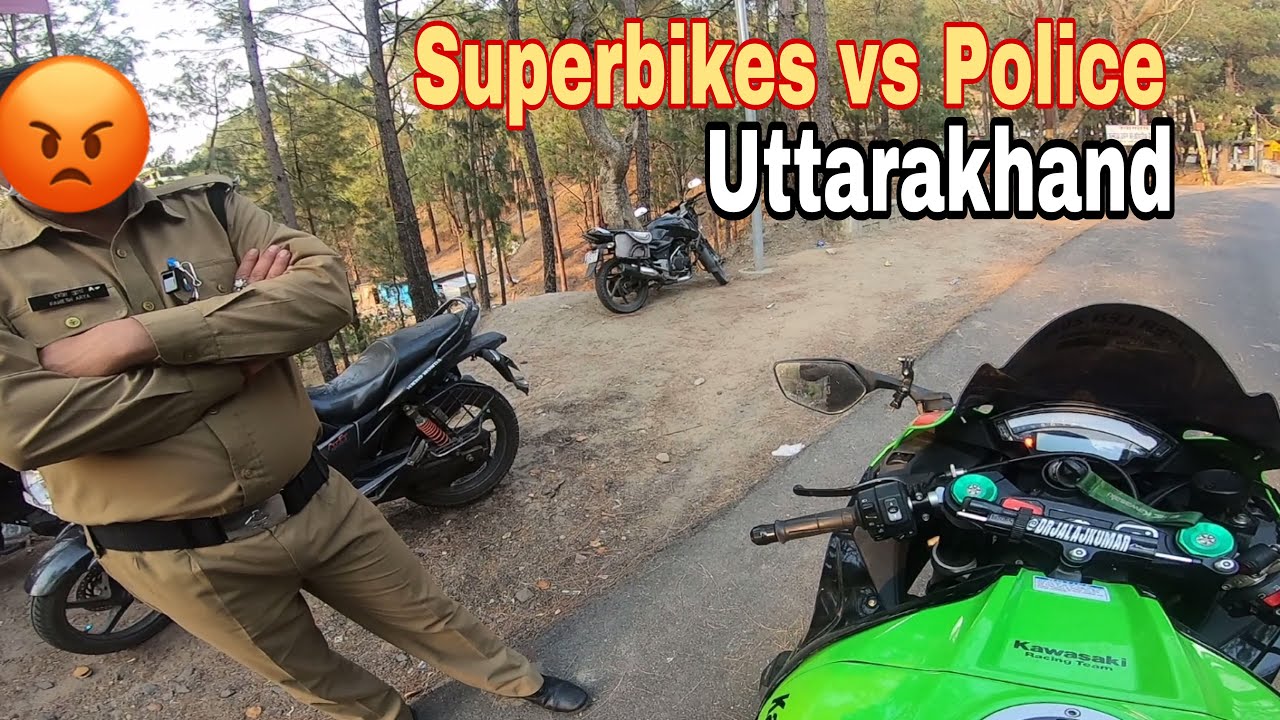 Superbikes VS Police | Uttarakhand | Haldwani to bageshwar | part 1