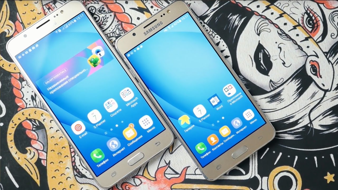 Обзор Samsung Galaxy J5 и J7
