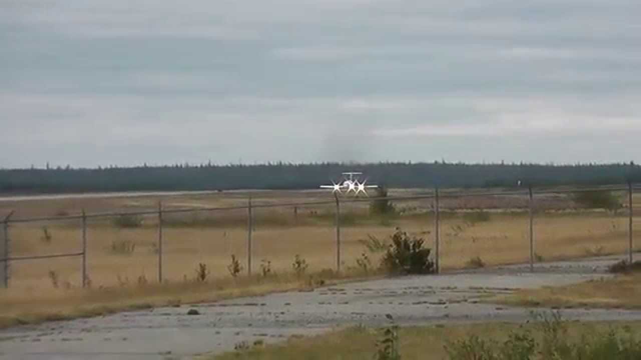 Cargojet | Boeing 727-200 take-off | C-FCJF | Val-d'Or (CYVO)