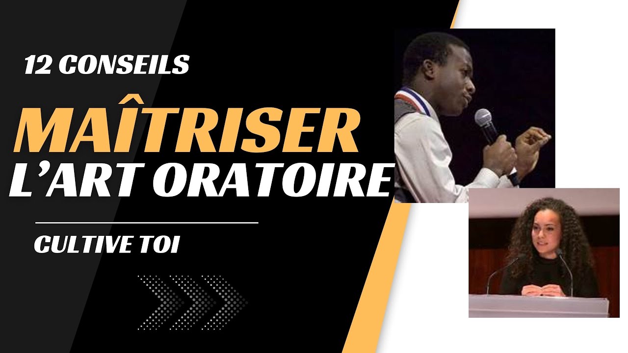 12 Conseils pour devenir un excellent orateur