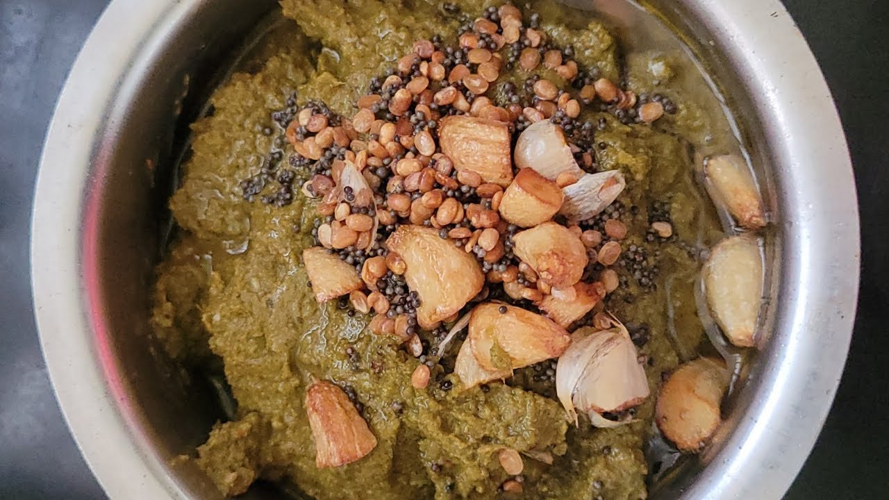 Colocasia leaves chutney recipe | Kesuvina yele chutney recipe