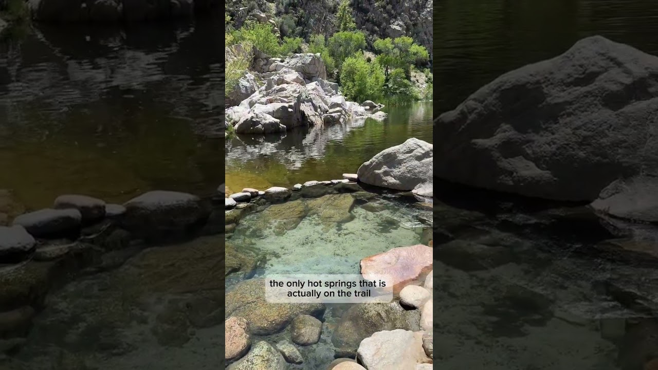 Day 28 on the PCT 🥾 | Deep Creek Hot Springs on the #pacificcresttrail