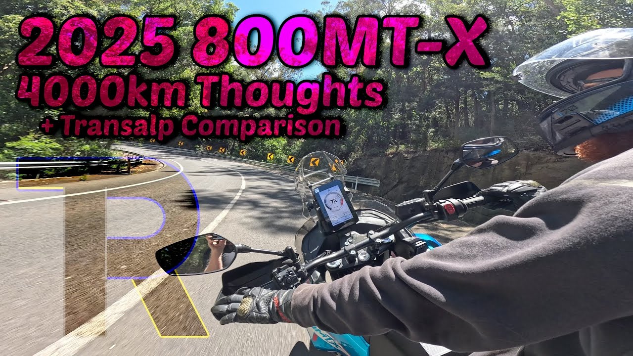 2025 CFMOTO 800MT-X 4000km Update + XL750 Transalp Comparison
