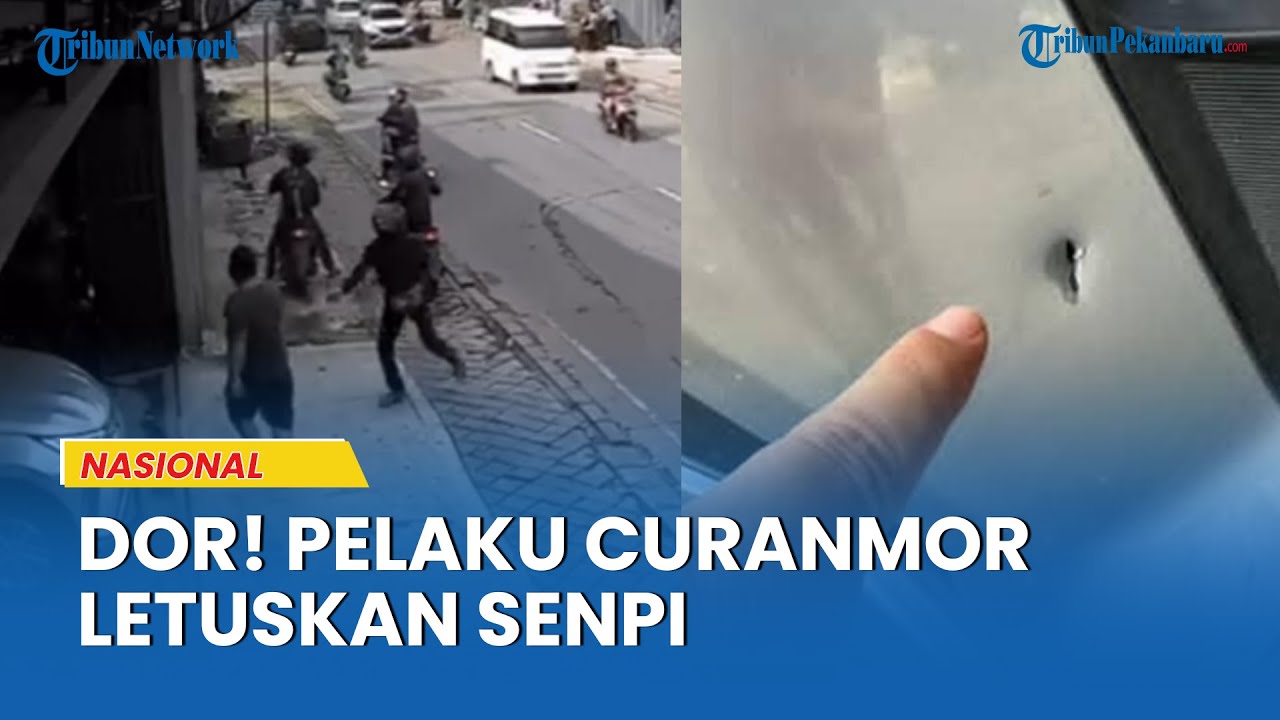 Gagal Rampas Motor, Pelaku Curanmor Letuskan Senjata Api