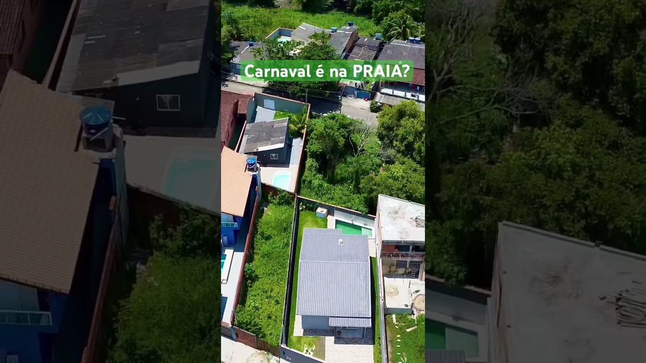 Vai passar o carnaval na praia? Essa linda casa já está pronta e pode ser sua 