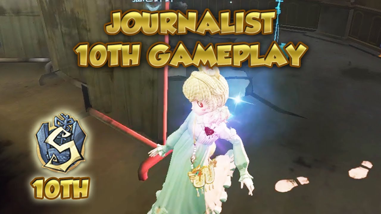 Journalist 10th Gameplay! | Identity V | 第五人格 | アイデンティティV | Journalist