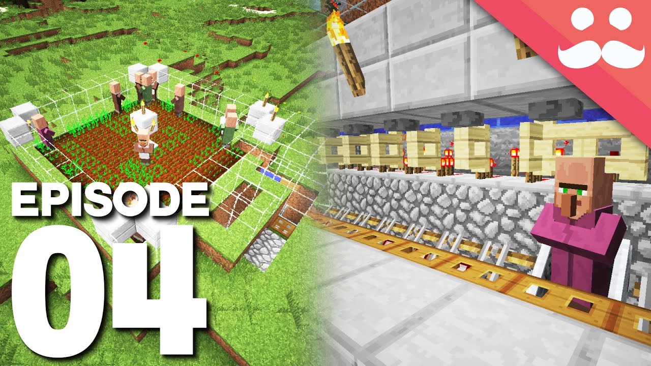 Hermitcraft 5: Episode 4 - Breeders, IRON, Trading Hall!