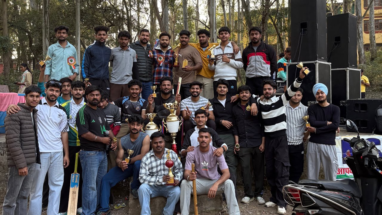 Cricket tournament in dehri collage .! NSUI❤️