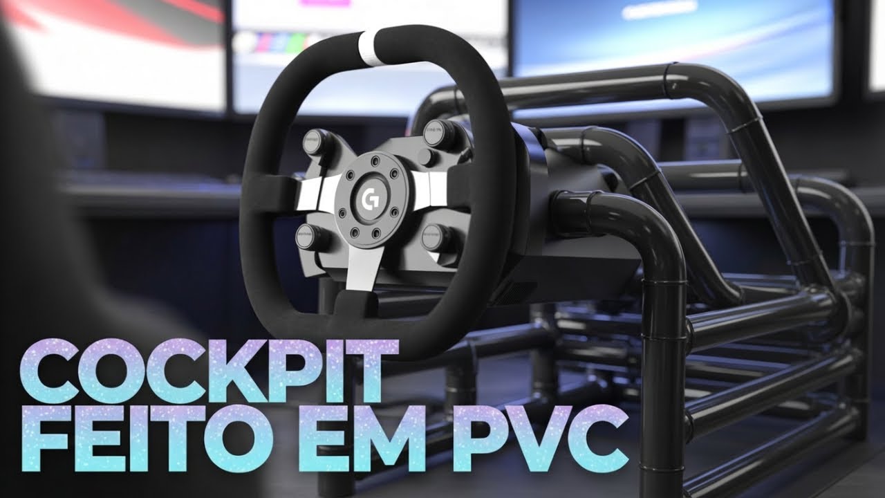 PROJETO DE COCKPIT EM CANO PVC: É Rápido e Fácil de Fazer em Casa?