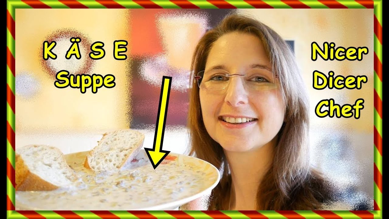 K&auml;sesuppe Rezept Nicer Dicer Chef Partysuppe SoFie Haushalt Unperfekt Perfekt