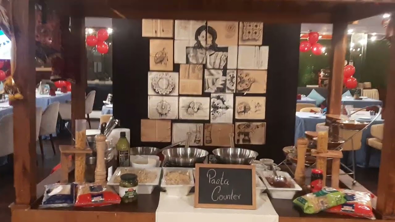 Pasta counter 2025 eve welcome 2026 new year 