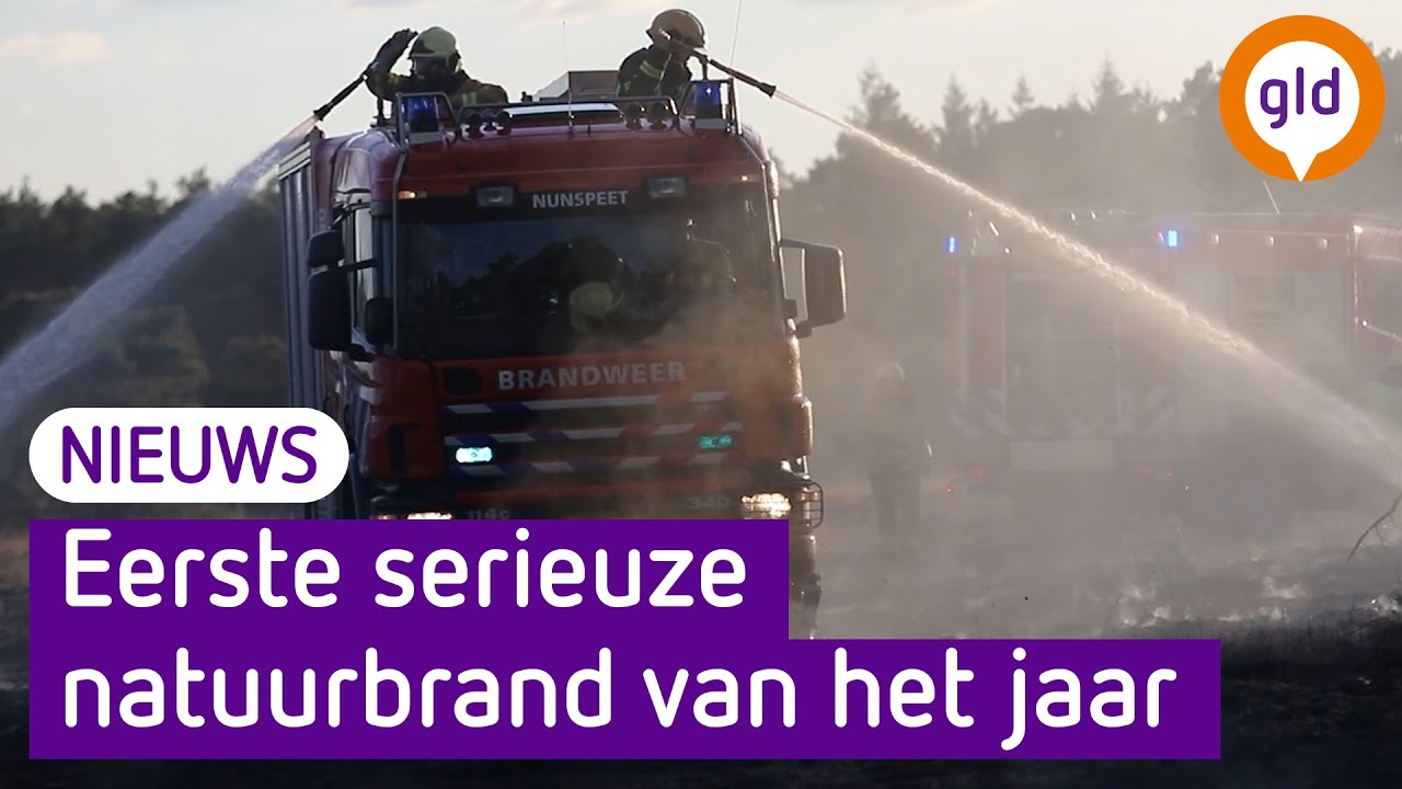 Brandweer grijpt razendsnel in bij heidebrand in Vierhouten | Omroep Gelderland