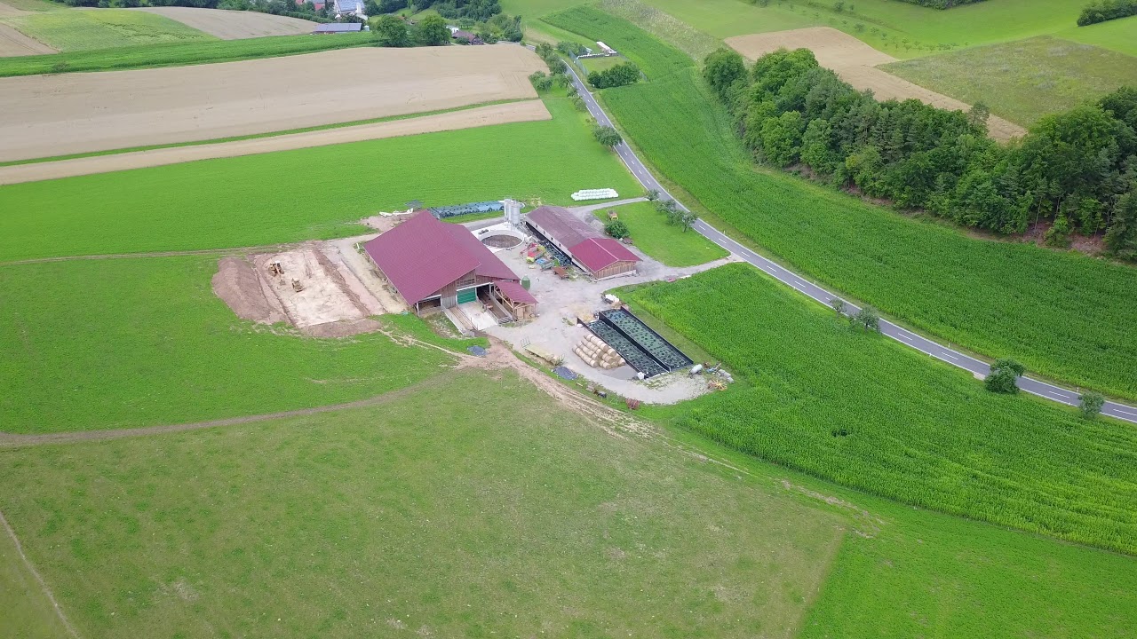 DJI Mavic Pro 4K Weickersgrüben Weyersfeld Z-Kurven von Oben Drohne