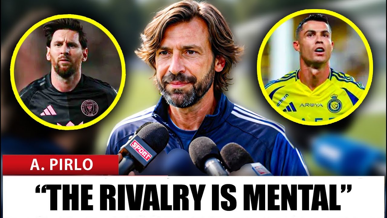 What Andrea Pirlo Said About Messi and Cristiano Surprised Everyone