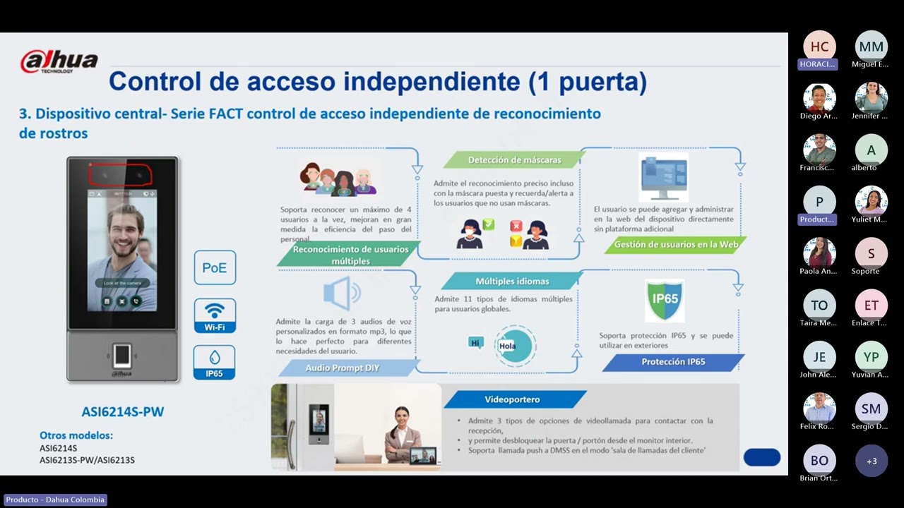 WEBINAR: Domina las funcionalidades del control de acceso de Dahua