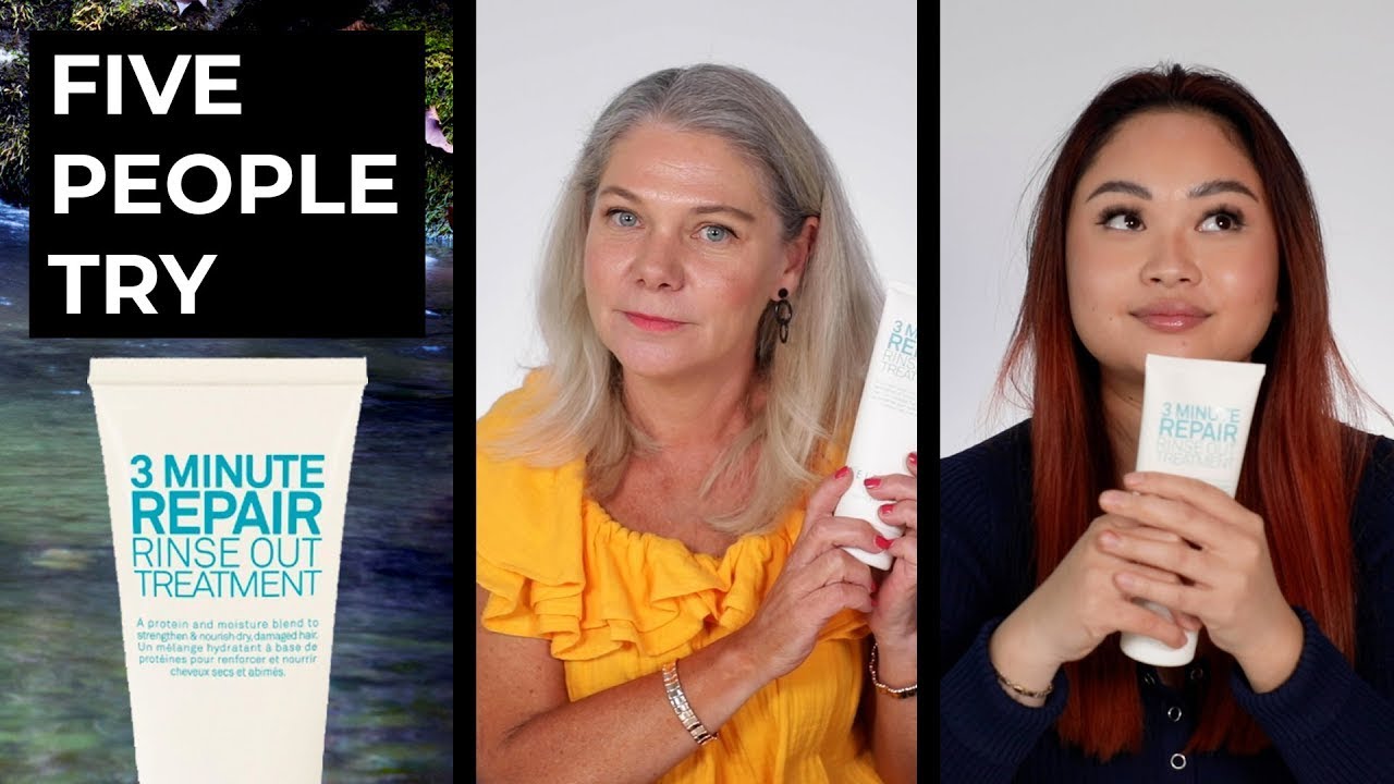 5 People Try & Review ELEVEN 3 Minute Repair Treatment | ELEVEN Reviews