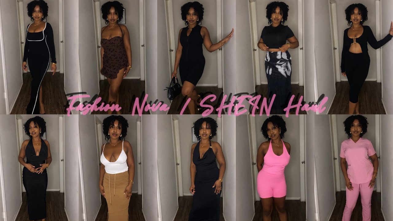 $500 FASHION NOVA / SHEIN Try On Haul + Automatic Curling Iron