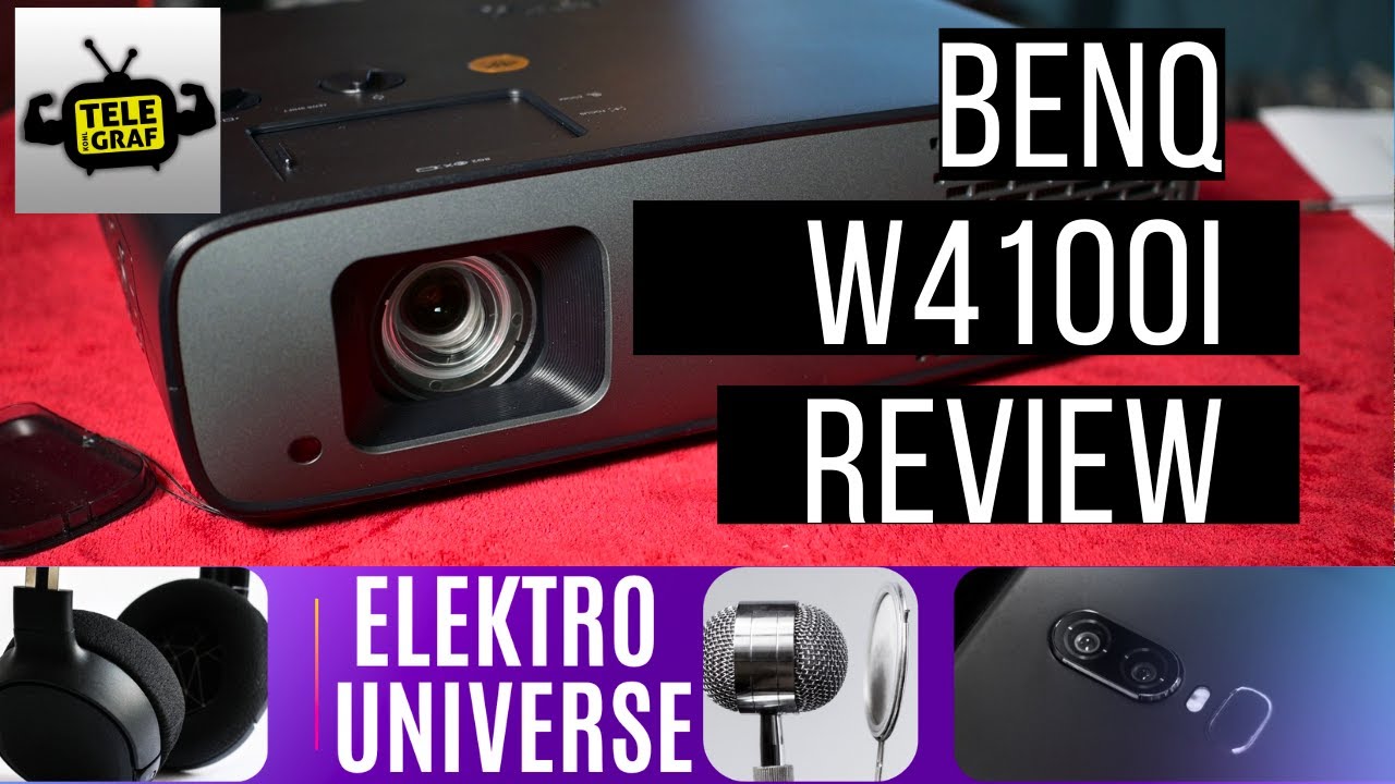 Benq W4100i LED 4K Beamer /  Test / Messung / Review / Projektor mit 100% DCI P3 ????