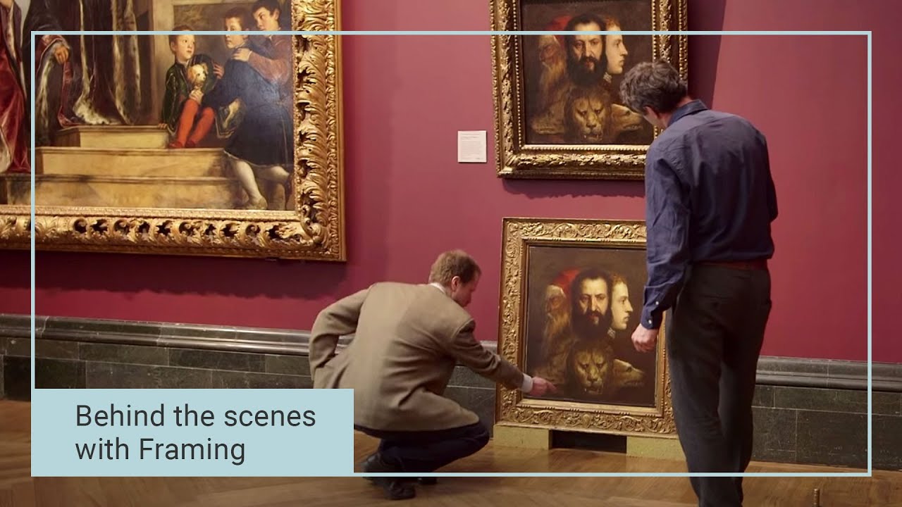 Behind the scenes at the Framing Department | The National Gallery, London
