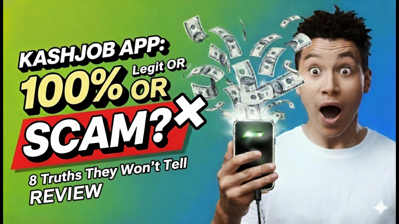 Kashjob App Review Legit or Scam? 8 Truths They Won't Tell You 2025