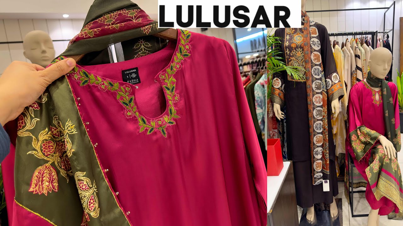 LULUSAR New Silk & Velvet Collection ❤️ Lulusar New Winter Collection 2025❤️