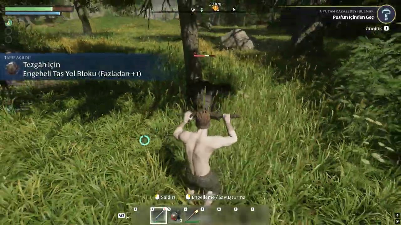 Enshrouded serisi mi bilmem ama bölüm 1