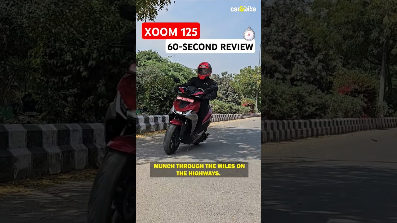 Hero Xoom 125 Review -- In 60 seconds! ⏱️ • 