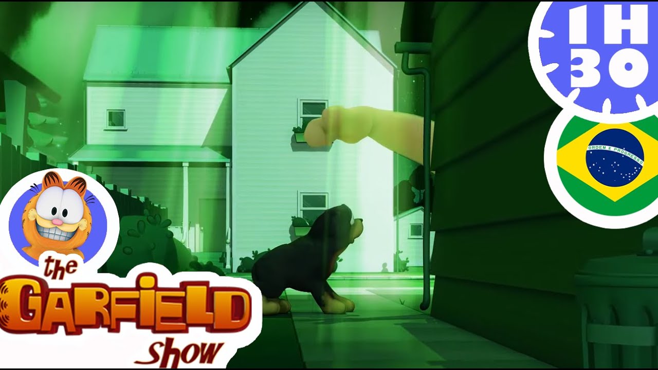 🐺 Odio, o monstro lupino 🐺- Compilação de episódios do Garfield