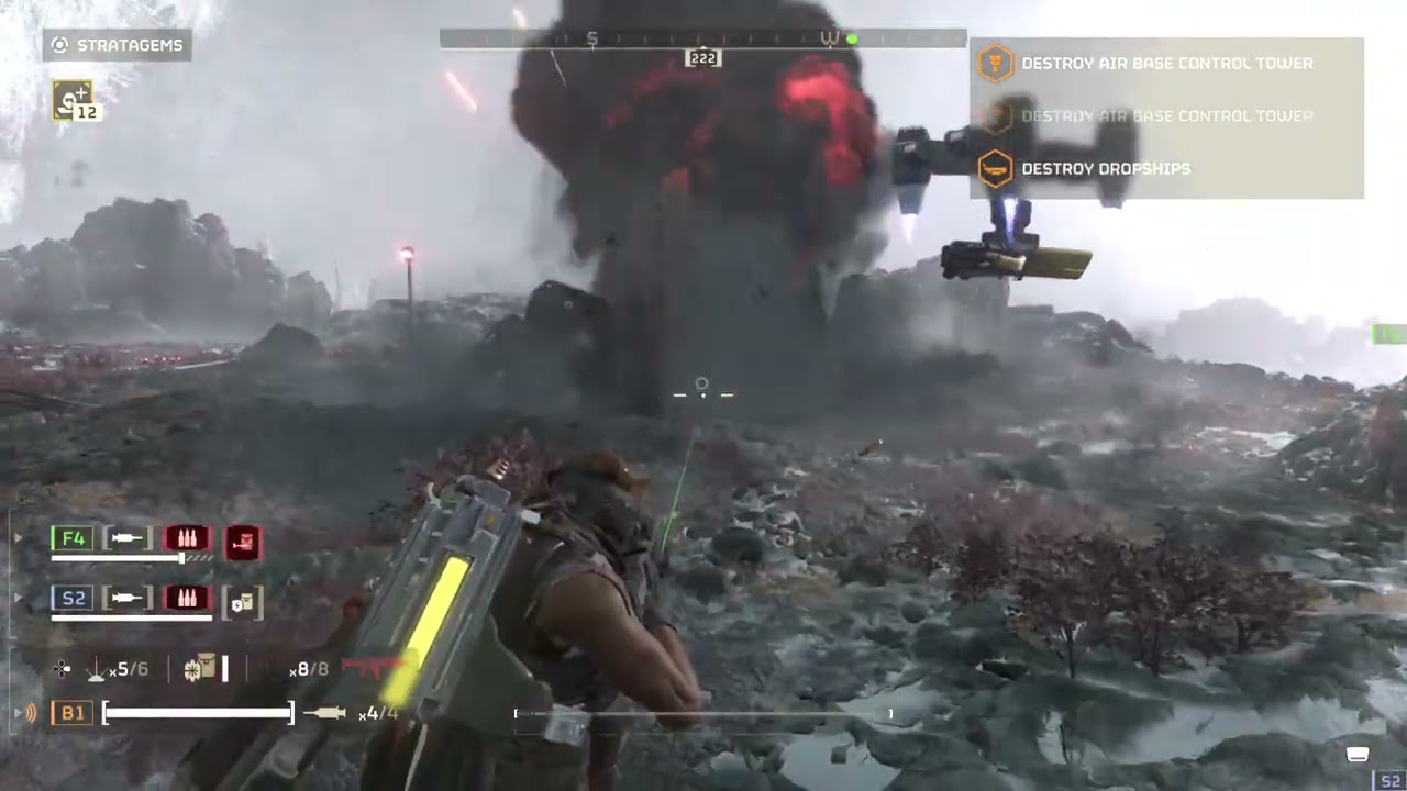 HELLDIVERS 2 PS5/ CYBERSTAN are fun but Really difficult to get pass [ Sucicide 7] 
