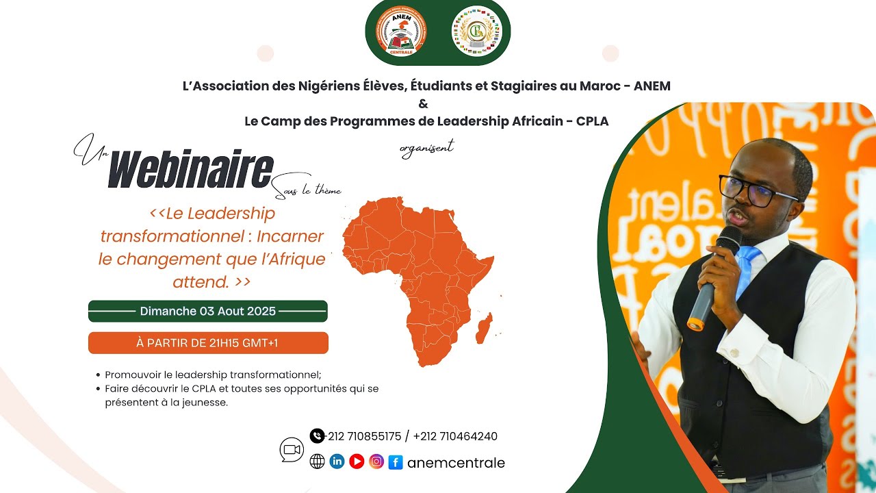 Le Leadership transformationnel : incarner le changement que l'Afrique attend !