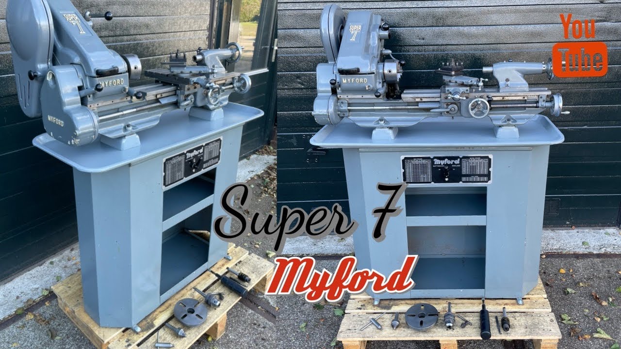 Myfors Super 7 Perfect Condition! Lathe Drehmaschine