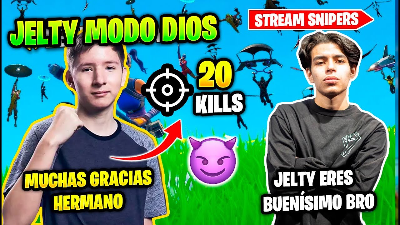 JELTY ACTIVA EL MODO DIOS Y ELIMINA A 20 STREAM SNIPERS EN 5 MINUTOS😱🔥| ALLIEGE NO LO PUEDE CREER😱🔥