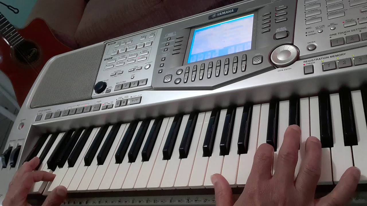Vídeo aula teclado solo p/a passo da música Espumas ao Vento do Flávio José