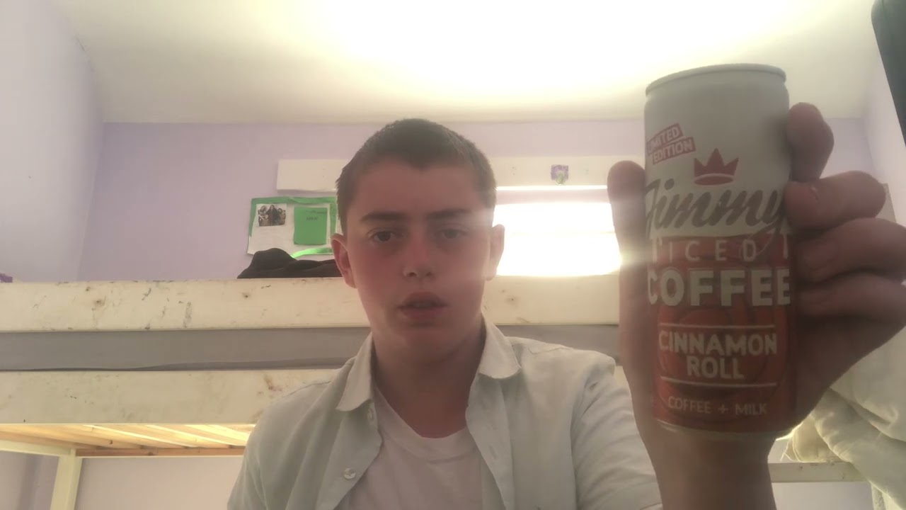 Coffee review: trying jimmys iced coffee cinnamon roll
