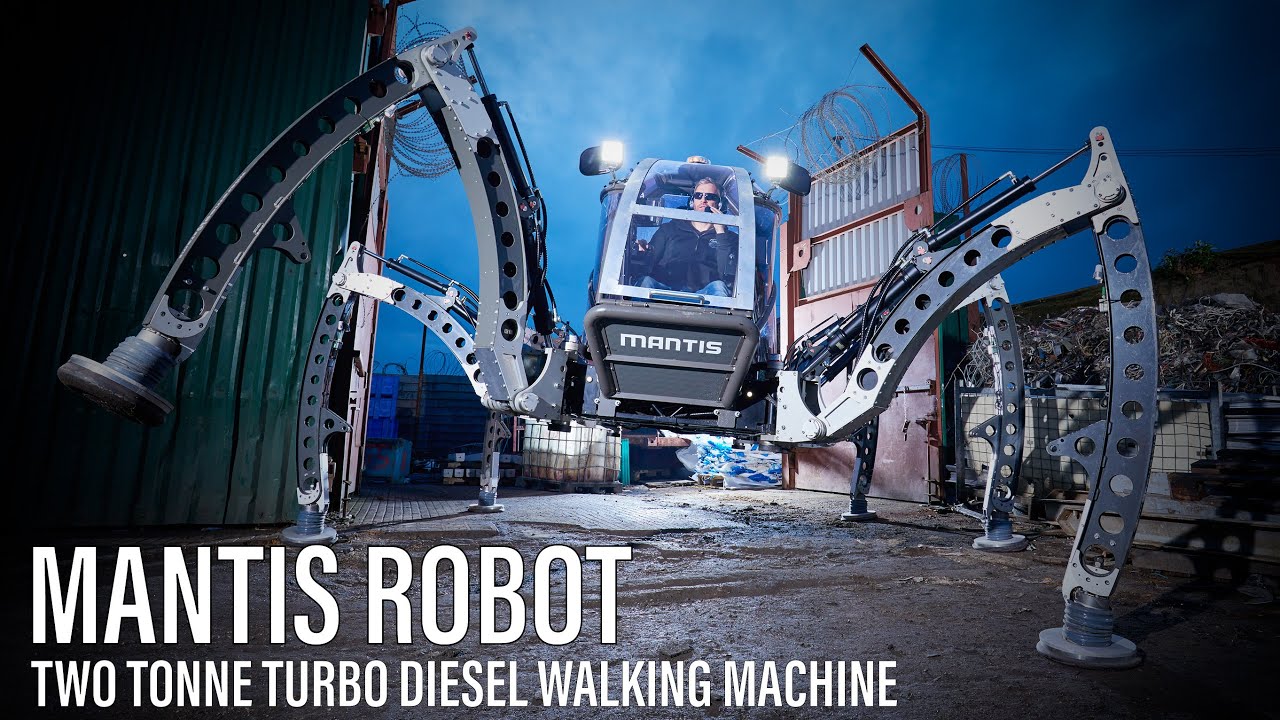 Mantis - Hexapod Walking Machine Tests 2012
