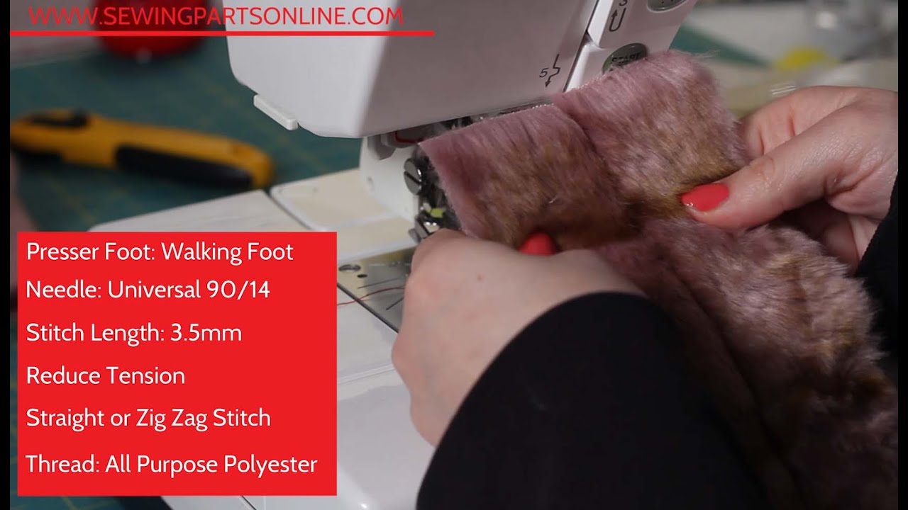 Sewing Minis (Ep 3): Sewing Faux Fur