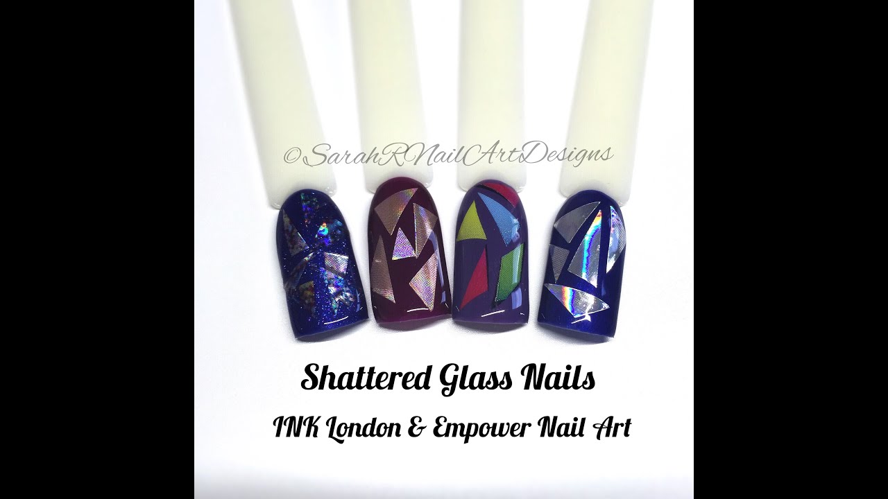 Shattered Glass Nail Art Tutorial | Empower Nail Art & Gel Polish