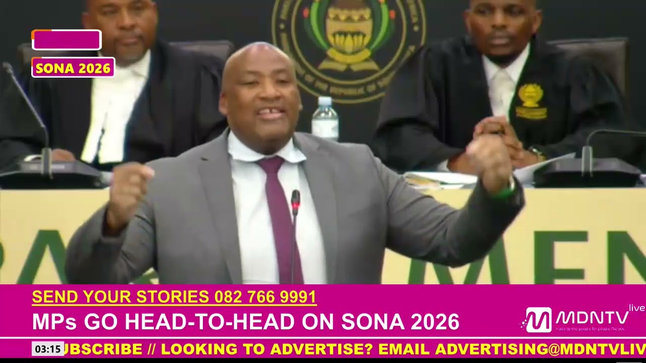 SONA DEBATE ERUPTS: MCKENZIE BACKS RAMAPHOSA & GNU — CALLS MALEMA A “CONVICTED CRIMINAL” 🔥