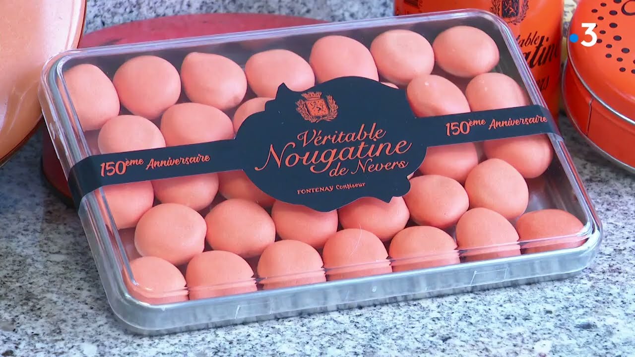 Reportage Fabrication des Véritables Nougatines de Nevers  France 3 Bourgogne / Franche-Comté