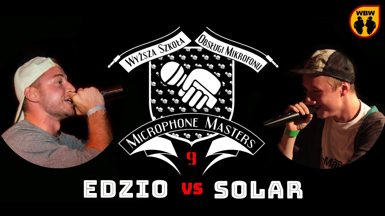 Edzio 🆚 Solar 🎤 Microphone Masters 9 (freestyle rap battle)