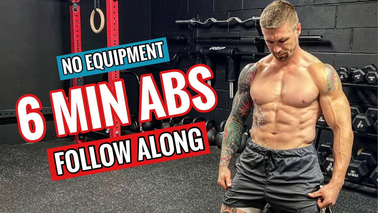 6 Minute ABS Workout: FOLLOW ALONG!